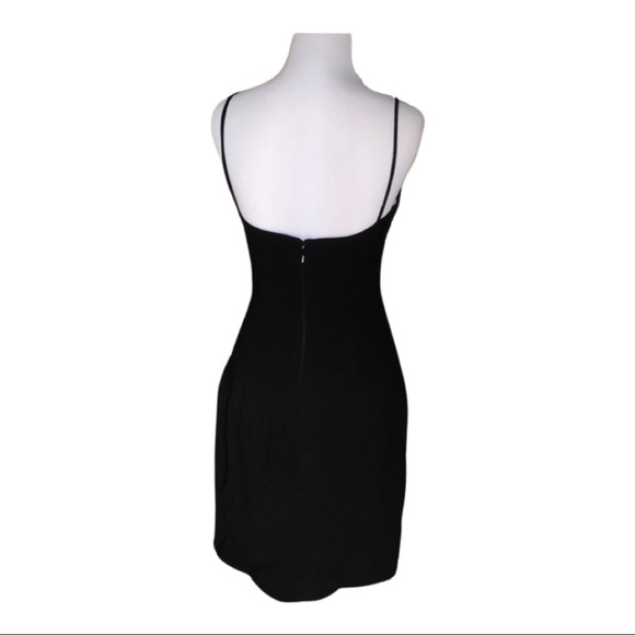 Jovani rhinestoned asymmetric dress. Size 0 - Picture 3 of 4